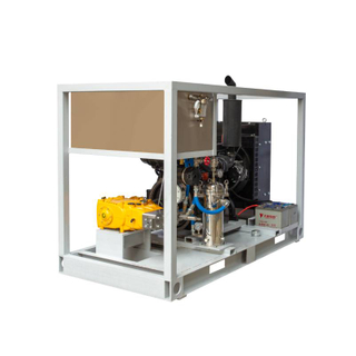 BD-23100 Series 75HP Cold Water Diesel Engine Pressure Washer Machine 