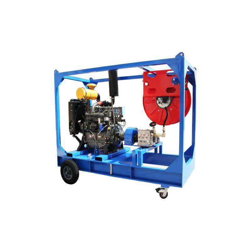 GD-106200 Series 106Lpm Cold Water Diesel Engine Sewer Cleaner